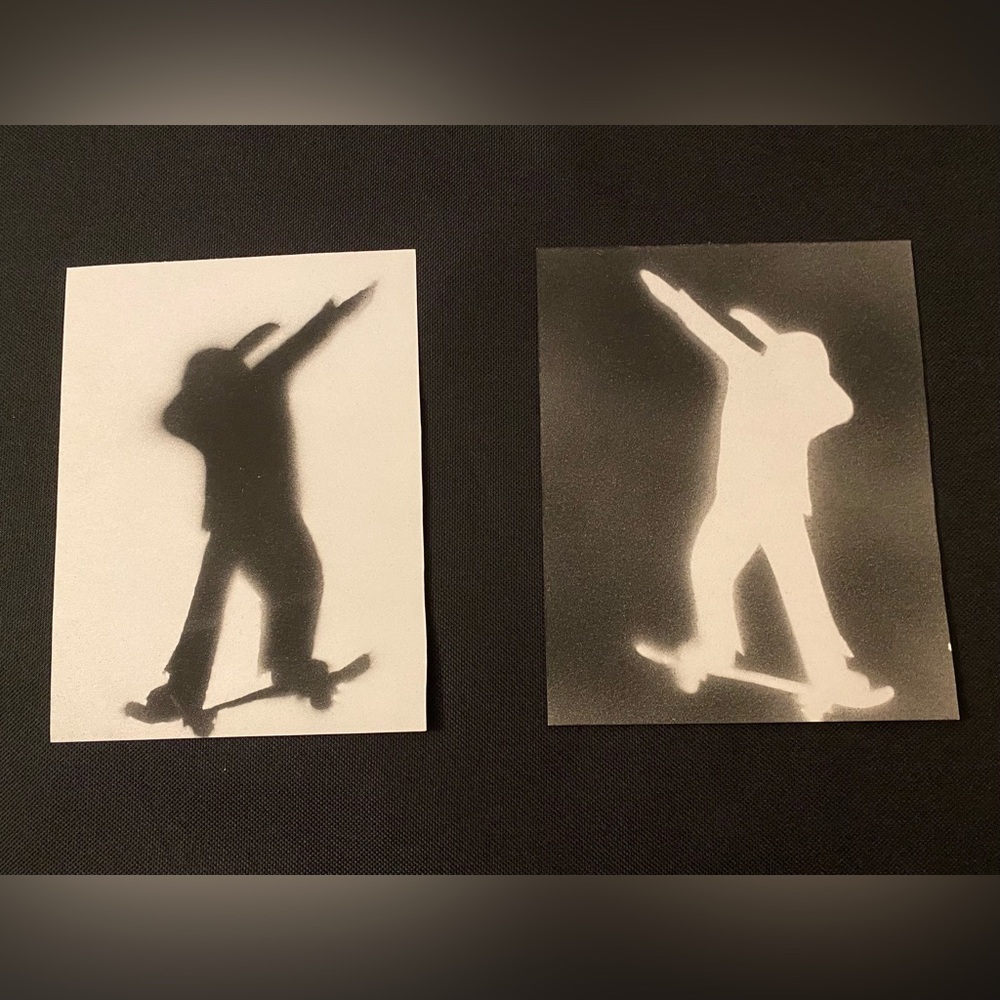 Skateboard original stencil art vans supreme RVCA tony hawk Stussy HUF